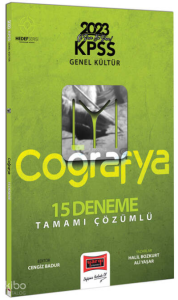 2023 KPSS Genel Kültür Hedef IYI Serisi Coğrafya Tamamı Çözümlü 15 Deneme