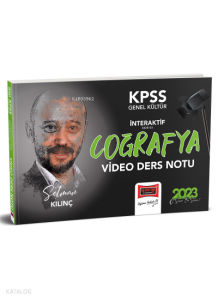 2023 KPSS Genel Kültür İnteraktif Coğrafya Video Ders Notları