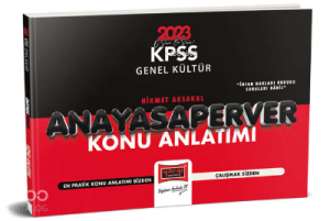 2023 KPSS Genel Kültür Vatandaşlık Anayasaperver Konu Anlatımı