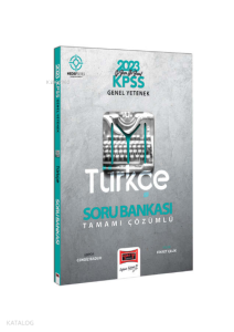 2023 KPSS Hedef Serisi IYI Türkçe Tamamı Çözümlü Soru Bankası