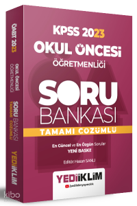 2023 ÖABT Okul Öncesi Öğretmenliği Tamamı Çözümlü Soru Bankası