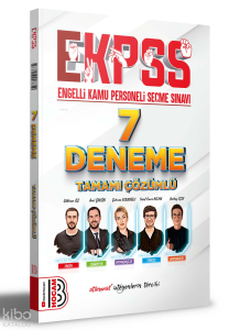 Benim Hocam Yayınları 2024 EKPSS Tamamı Çözümlü 7 Deneme