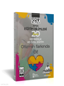 2024 Farkında İSEM KPSS Eğitim Bilimleri Rehberlik ve Özel Eğitim 20'li Deneme