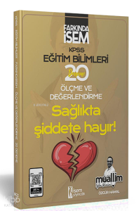 2024 Farkında İsem Kpss Muallim Eğitim Bilimleri Ölçme Ve Değerlendirme 20 Deneme