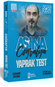 2024 İsem KPSS Aşina Coğrafya Çek-Kopart Yaprak Test
