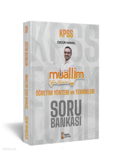 2024 İsem KPSS Muallim Eğitim Bilimleri Öğretim Yöntem Ve Teknikleri Soru Bankası