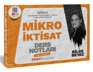 2024 KPSS A Grubu Mikro İktisat Video Ders Notları
