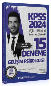 2024 KPSS Eğitim Bilimleri Gelişim Psikolojisi 15 Deneme Çözümlü