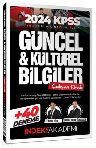 2024 KPSS Güncel ve Kültürel Bilgiler Çalışma Kitabı (40 Deneme İlaveli)