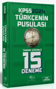 2024 KPSS Türkçenin Pusulası 15 Deneme Çözümlü