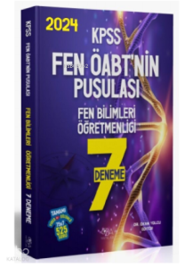 2024 ÖABT Fen Bilimlerinin Pusulası 7 Deneme Video Çözümlü