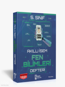 2025 Akıllı İsem 5.Sınıf Fen Bilimleri Defter