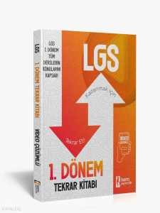 2025 İsem 8. Sınıf LGS Tüm Dersler  1. Dönem Tekrar Kitabı
