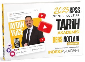 2025 KPSS Tarih Akademisi Video Ders Notları