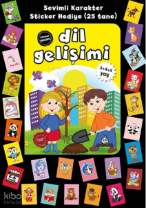 3+4+5 Yaş Dil Gelişimi Stickerli