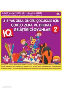 3-6 Yaş Okul Öncesi Çocuklar İçin Çoklu Zeka ve Dikkat Geliştirici Oyunlar 2 (3-4-5-6 Yaş)