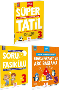 3.Sınıf Süper Yarıyıl Tatil Kitabı (3 Kitap)