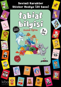 3 Yaş Kozmik Eğitim(Tabiat Bilgisi) Stickerli