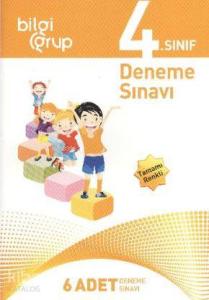 4. Sınıf Deneme Sınavı Tamamı Renkli 6 Adet