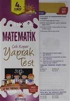 4. Sınıf Matematik Çek Kopar Yaprak Test