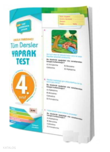 4. Sınıf Tüm Dersler Yaprak Test Okula Yardımcı