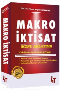 4T Makro İktisat Konu Anlatımı