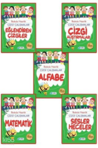 5-6 Yaş Çizgi Çalışmaları Seti - 5 Kitap Takım