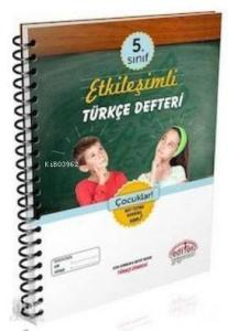 5.Sınıf Etkileşimli Türkçe Defteri
