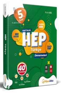 5. Sınıf HEP Türkçe Haftalık Deneme Föyleri