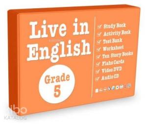 5.Sınıf İngilizce Öğrenme Seti Live in English