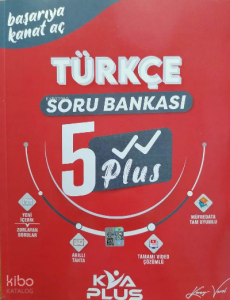 5.Sınıf Türkçe Soru Bankası Kırmızı Seri