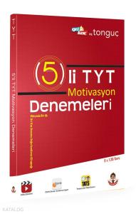 5'li TYT Motivasyon Denemeleri; 5 Fasikül Deneme + 5 Optik Form içerir Deneme Değerlendirme Fasikülü içerir TATS Uyumlu Video Çözüm
