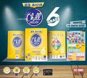 6. Sınıf Chill English Practice Book+Fantastic Four+Quiz Book+Ünite Afişleri