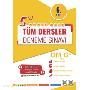 6. Sınıf Omage Gold Tüm Dersler Deneme Sınavı