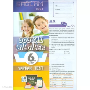 6.Sınıf Sosyal Bilgiler Sağlam Yaprak Test