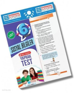 6.Sınıf Sosyal Bilimler Yeni Nesil Yaprak Test