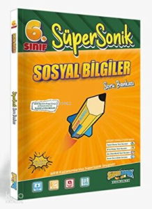 6. Sınıf Süpersonik Sosyal Bilgiler Soru Bankası