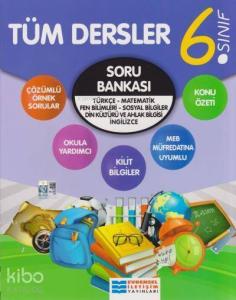 6. Sınıf Tüm Dersler Video Çözümlü Soru Bankası Evrensel İletişim Yayınları