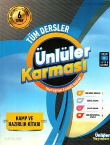 6.Sınıf Ünlüler Karması Tüm Dersler Kamp ve Hazırlık Kitabı