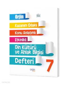 7 Din Kültürü Defteri