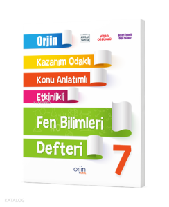 7 Fen Bilimleri Defteri
