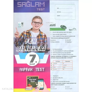 7.Sınıf Fen Bilimleri Sağlam Yaprak Test