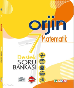 7. Sınıf Matematik Orjin Destek Soru Bankası