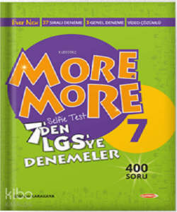 7. Sınıf More More Selfie Test