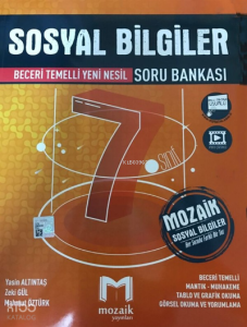 7.Sınıf Mozaik  S.B. Sosyal Bilgiler - 2021