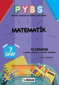 7. Sınıf PYBS Matematik 10 Deneme; 5 Sarmal Deneme - 5 Genel Deneme
