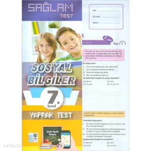 7.Sınıf Sosyal Bilgiler Sağlam Yaprak Test