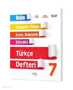 7 Türkçe Defteri