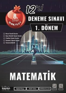 8. Sınıf 1. Dönem Mod 12 Matematik Deneme Sınavı (kampanyalı)