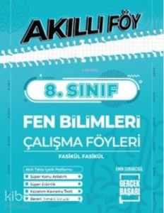 8. Sınıf;Akıllı Föy Fen Bilimleri Çalışma Föyleri Fasikül Fasikül